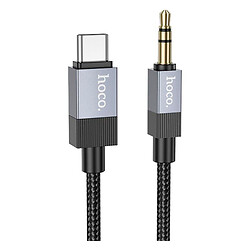 AUX кабель Hoco UPA32B, Type-C, 1.0 м., Чорний