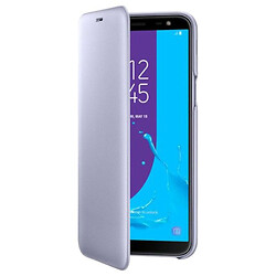 Чехол (книжка) Samsung J600 Galaxy J6, Samsung Wallet Cover, Фиолетовый