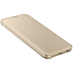Чохол (книжка) Samsung J600 Galaxy J6, Samsung Wallet Cover, Золотий