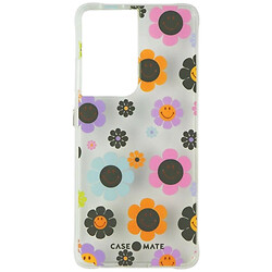 Чехол (накладка) Samsung G998 Galaxy S21 Ultra, Case-Mate Tough Prints, Retro Flowers, Рисунок
