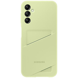 Чохол (накладка) Samsung A145 Galaxy A14 / A146 Galaxy A14 5G, Samsung Card Slot Cover, Лаймовий