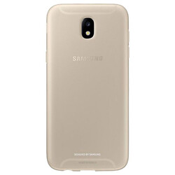 Чохол (накладка) Samsung J530 Galaxy J5, Samsung Jelly Cover, Золотий