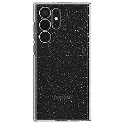 Чохол (накладка) Samsung S908 Galaxy S22 Ultra, Spigen Liquid Crystal Glitter, Crystal Quartz, Прозорий