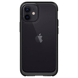 Чохол (накладка) Apple iPhone 12 Mini, Spigen Neo Hybrid, Crystal Black, Чорний