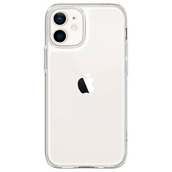 Чохол (накладка) Apple iPhone 12 Mini, Spigen Quartz Hybrid, Crystal Clear, Прозорий