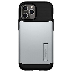 Чехол (накладка) Apple iPhone 12 Pro Max, Spigen Slim Armor, Satin Silver, Серебряный