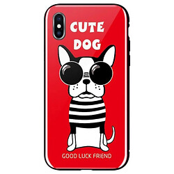 Чехол (накладка) Apple iPhone X / iPhone XS, WK WPC-087, Cute Dog Red, Рисунок