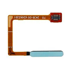 Шлейф Xiaomi Redmi Note 13 5G, С сканером отпечатка пальца, Синий