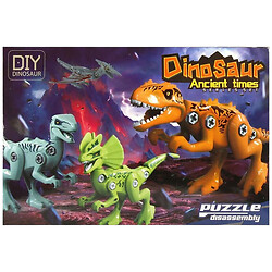 Игрушка-конструктор детский серия Ancient times Динозавр, Mega creative