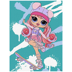 Картина по номерам "L.O.L. Surprise! Tweens Skate Dance Ali Dance 2", 30х40 см, Ідейка