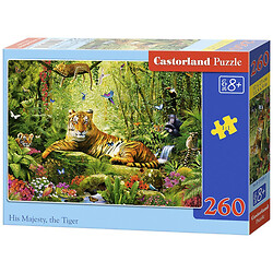 Пазли "Його величність Тигр", 260 елементів, Castorland