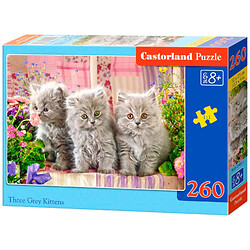Пазлы "Котята", 260 элементов, Castorland