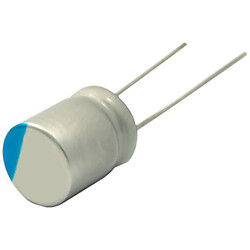 Конденсатор полимерный алюминиевый 10uF 35V 5x7, HED1-PH-35V106M 5x7
