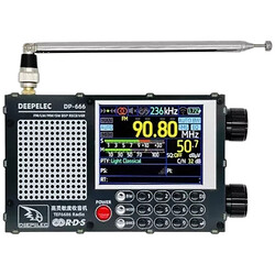 Радиоприемник DEEPELEC DP-666 TEF6686, Черный