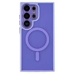 Чехол (накладка) Samsung Galaxy S25 Ultra, Matte Camera Lens, MagSafe, Elegant Purple, Фиолетовый