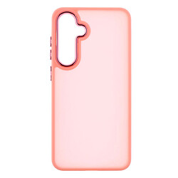 Чохол (накладка) Samsung Galaxy S25, Space II Color Matte, Рожевий