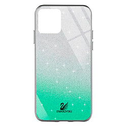 Чохол (накладка) Apple iPhone 11 Pro, Swarovski, Бірюзовий
