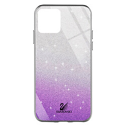 Чохол (накладка) Apple iPhone 11 Pro, Swarovski, Фіолетовий
