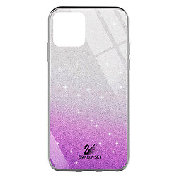 Чохол (накладка) Apple iPhone 11 Pro Max, Swarovski, Фіолетовий
