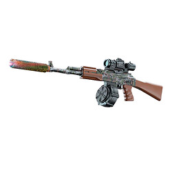 Автомат на гідрогелевих кульках AK-47, Малюнок