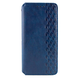 Чехол (книжка) Motorola XT2521 Moto G15, GETMAN Cubic, Синий