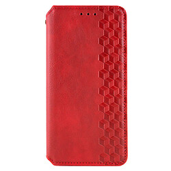Чехол (книжка) Xiaomi Poco C71 / Redmi A5, GETMAN Cubic, Красный