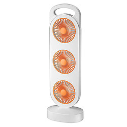 Вентилятор настольный Three Head Fan, Оранжевый
