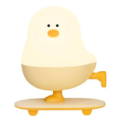 Нічник L63 Chicken on a Skateboard, Білий