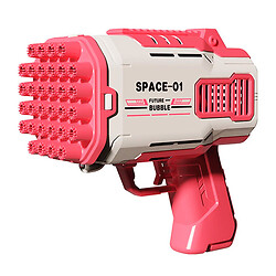 Пістолет для мильних бульбашок Bubble Gun 698-20, Рожевий