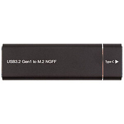 Зовнішня USB кишеня для SSD PowerPlant, Чорний