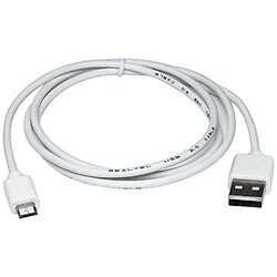 Кабель REAL-EL Pro, MicroUSB, 0.6 м., Белый