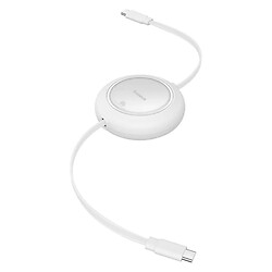 USB кабель Baseus P10364500213-01 Free2Pull Mini, Type-C, 1.5 м., Білий