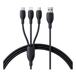 USB кабель Baseus P10376303121-00 Ultra-Fast Apple iPhone SE 2022 / iPhone 14 Pro Max / iPhone 14 Plus / iPhone 14 Pro / iPhone 14 / iPhone 13 Pro / iPhone 13 Mini / iPhone 13 / iPhone 13 Pro Max, Lightning, Type-C, MicroUSB, 13 м.