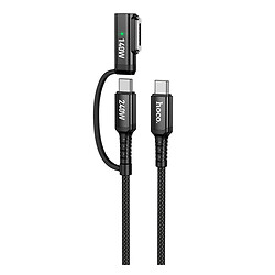 USB кабель Hoco U142, Type-C, MagSafe 3, 1.8 м., Чорний