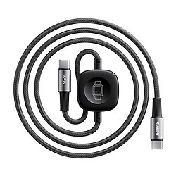 USB кабель Remax C31 Velocity, Type-C, 1.2 м., Чорний