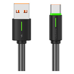 USB кабель Usams US-SJ732, Type-C, 1.0 м., Черный