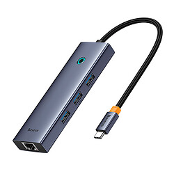 USB Hub Baseus B0005280A813-00 UltraJoy, Type-C, Сірий