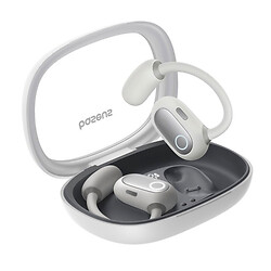 Bluetooth-гарнітура Baseus A00073200213-00 Eli Fit Open-Ear, Стерео, Білий