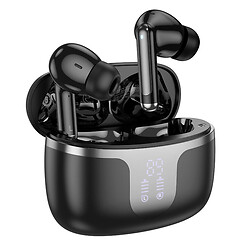 Bluetooth-гарнітура Hoco EQ10 Plus Harmony, Стерео, Чорний