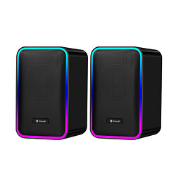 Колонки для комп'ютера Kisonli X21, Чорний