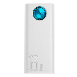 Портативна батарея (Power Bank) Baseus PPLG000101 Amblight, 30000 mAh, Білий