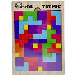 Деревянная головоломка "Тетрис", размер упаковки 20*29*1, Puzzleok