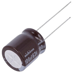 Конденсатор электролитический UPM1J101MHD6