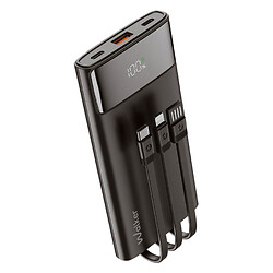 Портативная батарея (Power Bank) Walker WB-615, 10000 mAh, Черный