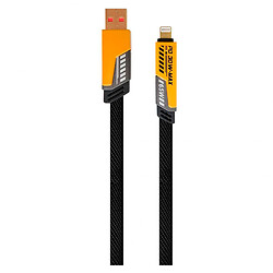 USB кабель Walker C990 Apple iPhone SE 2022 / iPhone 14 Pro Max / iPhone 14 Plus / iPhone 14 Pro / iPhone 14 / iPhone 13 Pro / iPhone 13 Mini / iPhone 13 / iPhone 13 Pro Max / iPhone 12 Mini / iPhone 12 Pro Max, Lightning, Type-C, 1.2 м., Чорний