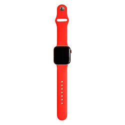 Ремешок Apple Watch 38 / Watch 40, Silicone WatchBand, Neon Orange, Оранжевый
