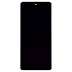 Дисплей (екран) Xiaomi Poco M6 Pro, З сенсорним склом, З рамкою, OLED, Зелений