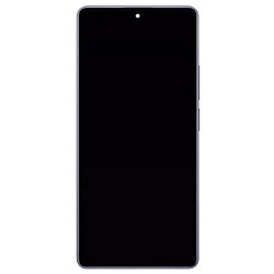 Дисплей (екран) Xiaomi Poco M6 Pro, З сенсорним склом, З рамкою, OLED, Фіолетовий