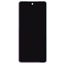 Дисплей (екран) Motorola XT2429 Moto Edge 50 Fusion, Original (PRC), З сенсорним склом, З рамкою, Синій