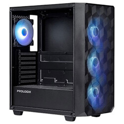 Корпус Prologix Lumi GM-01MAB Mesh, Черный